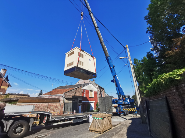 Installation de poste de transformation